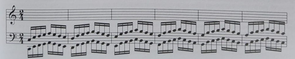 Ejercicio técnico de escalas