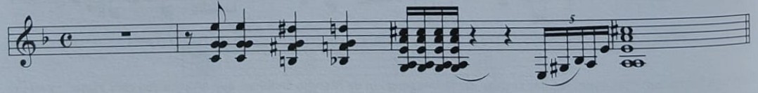 Cadena cromática descendente IV–IV♭–III–II–II♭–II–VII–I