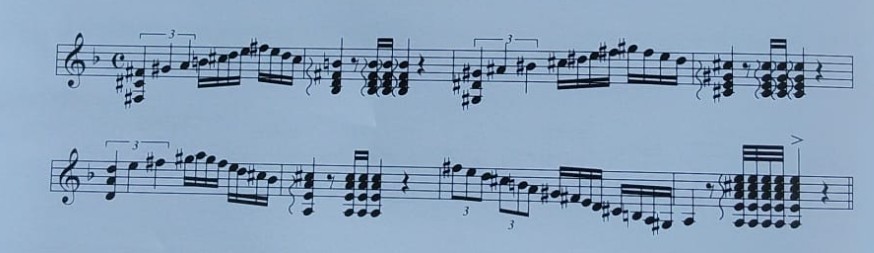 Tangos de Triana: progresión hacia el IV mayor y regreso al color flamenco