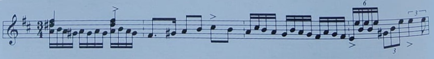 Cierre en tónica como antesala de la cadencia completa en Mi flamenco