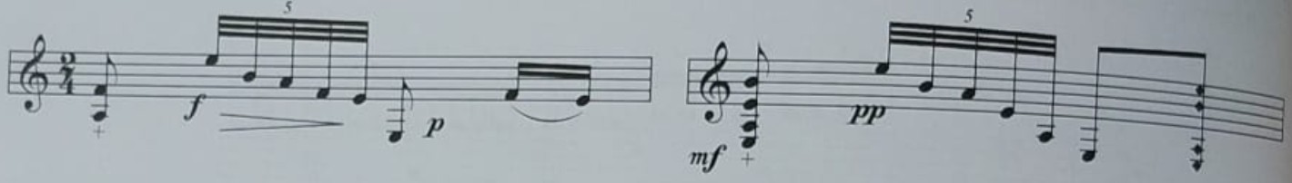 M. de Falla: Le Tombeau de Claude Debussy — ejemplo de conducción superior