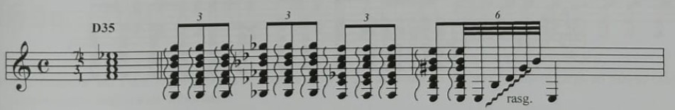 D35: [1–3–5–6♯]; fandango de Almería, Abdera, de R. Reguera