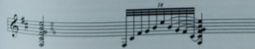 Ejemplo introductorio a los palos según tonalidad (tarantas en fa#).