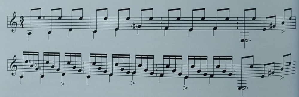 Falsetas de soleares con tónica suspendida en mi al aire.