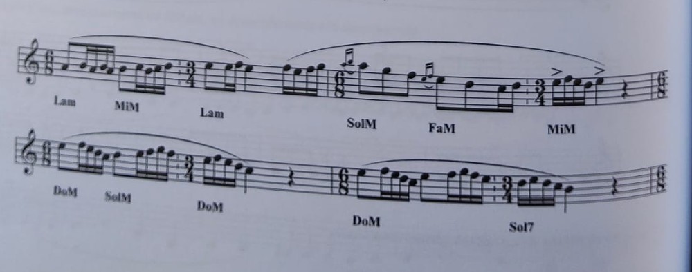 Pentagrama 31 — peteneras (variación melódica)