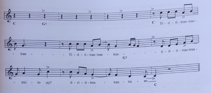 Pentagrama 39 — variante del tirititrán