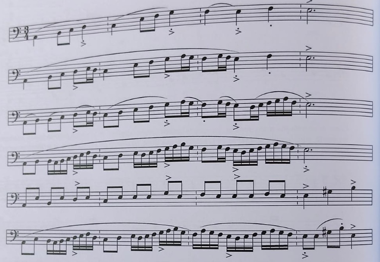 Pentagrama 42 — variaciones melódicas sobre el bajo de la soleá