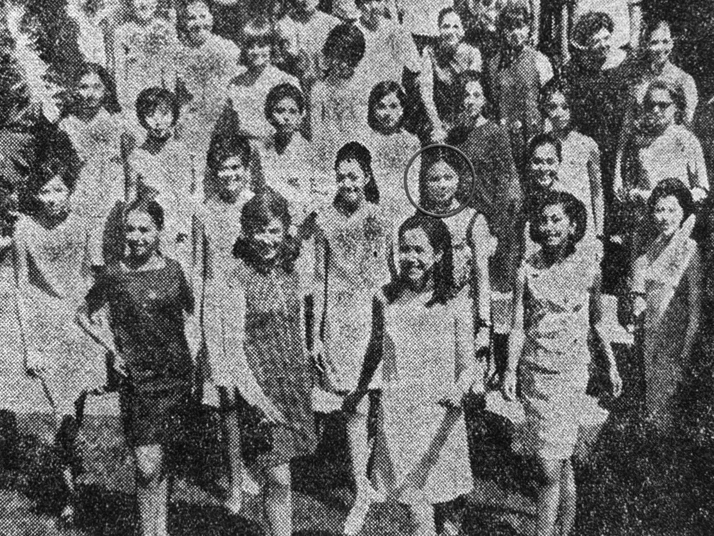 Fotografía de Isabel Preysler en Manila.